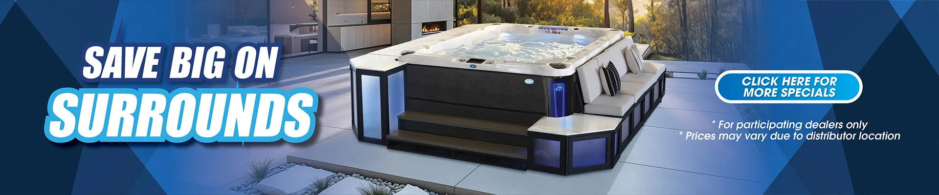 Calspas hot tub being used in a family setting - Palm Bay